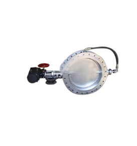 电动水冷式高温蝶阀